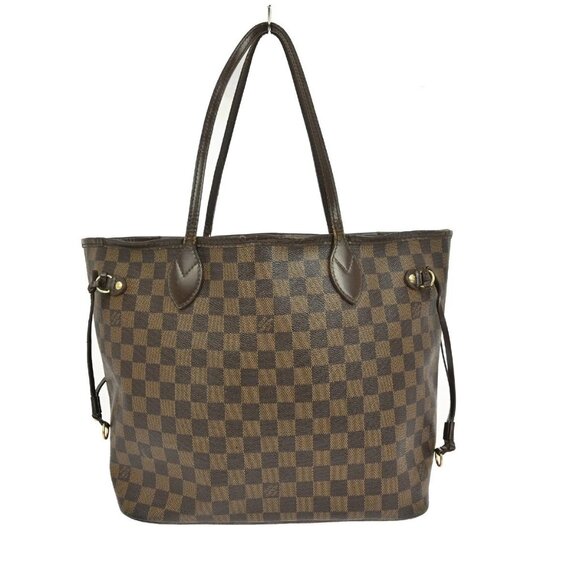 Louis Vuitton Handbags - LOUIS VUITTON DAMIER NEVERFULL MM SHOULDER TOTE BAG N51105 AR4059 YQ02249